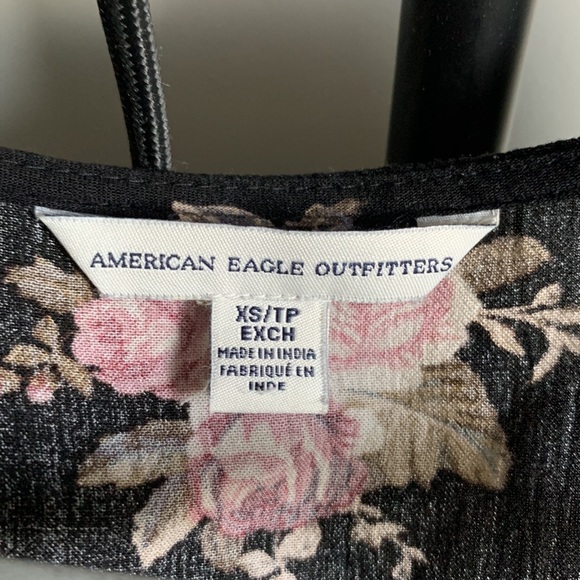 American Eagle Long Sleeve floral Romper in Size XS - Picture 5 of 6